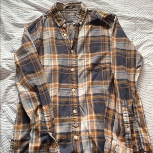 Brown and orange H&M flannel